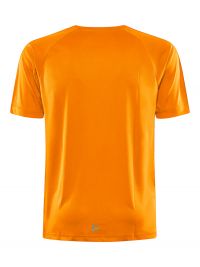 Fitness Shirt Herren Orange
